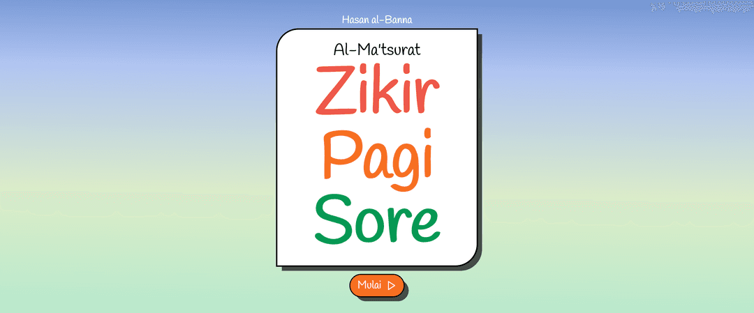 Dzikir Al Matsurat - Web App - PWA
